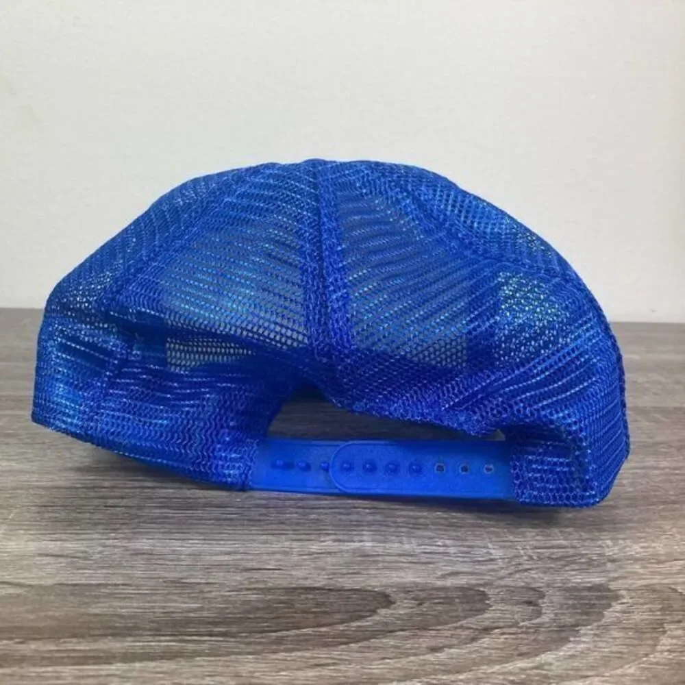 Vintage Telephone Pioneers of‎ America Life Member Trucker Hat 80s 90s Blue